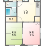 コーポホワイトシティⅡ番館 1-B 画像1